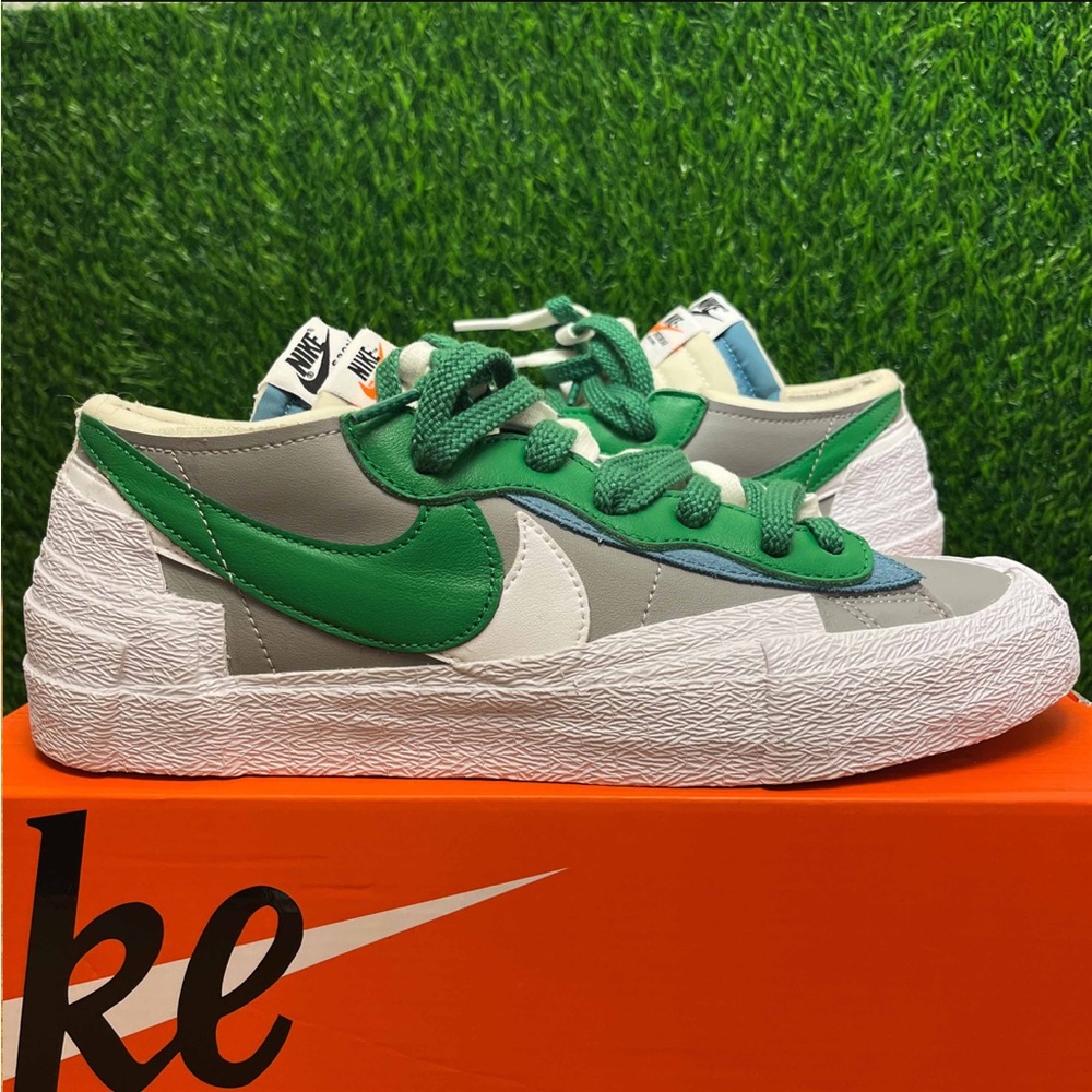 Nike Blazer Low Sacai Classic Green - Picture 1 of 11